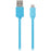 Iessentials Iplh5-fdc-bl Flat Lightning(tm)cable, 3.3ft (blue)