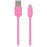 Iessentials Iplh5-fdc-pk Flat Lightning(tm) Cable, 3.3ft (pink)