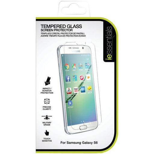 IESSENTIALS IE-SG6-SCTG Samsung(R) Galaxy S(R) 6 Tempered Glass Screen Protector