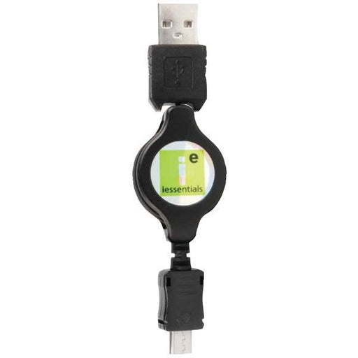 Iessentials Ie-micro-usbr Micro Usb To Usb Retractable Data Cable