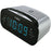 Ihome T331s Bluetooth(r) Clock Radio With 1.2" Blue Led Display & Mp3 Auxiliary Input