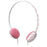 ILIVE iAHK55SP Volume-Limiting Headphones (Pink-White)