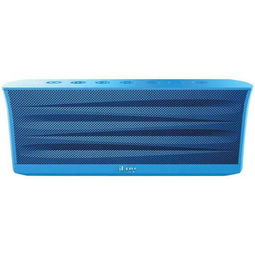 Iluv Isp233blu Mobiout Rechargeable Stereo Bluetooth(r) Speaker With Jump-start Technology (blue)