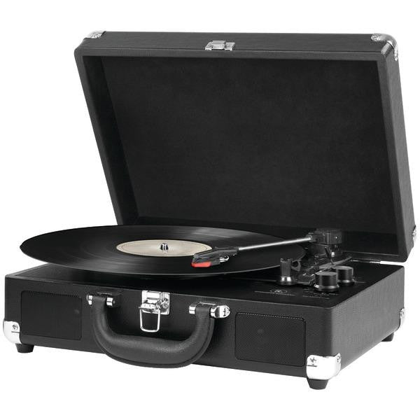 INNOVATIVE TECHNOLOGY ITVS-550BT BK Bluetooth(R) Suitcase Turntable (Black)