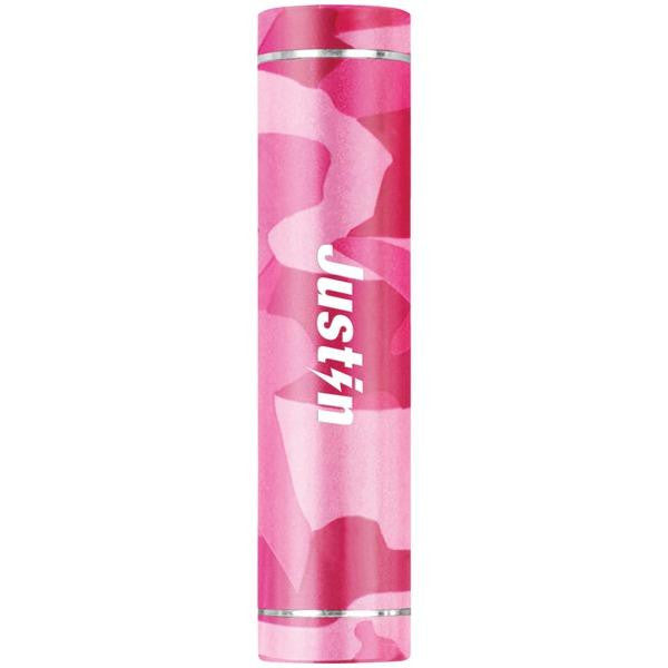 INNOVATIVE JS-160-2600 C2 2,600mAh Justin Round Power Stick (Pink Camo Print)