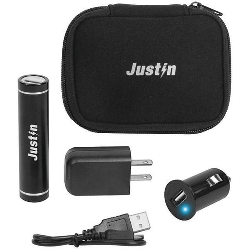 INNOVATIVE JS-190-2600 2,600mAh Justin Black Travel Pack-up Power Stick