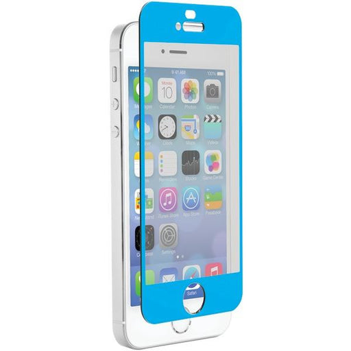 Znitro 700358622472 Iphone(r) 5-5s-5c Nitro Glass Screen Protector (soft Blue)