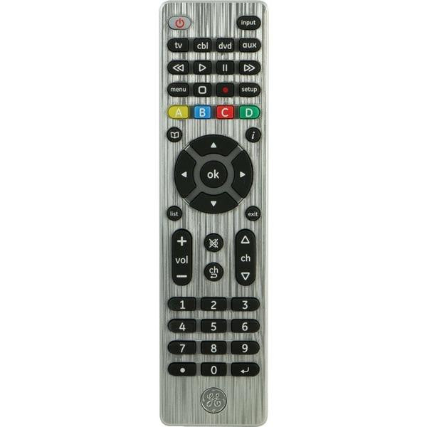 GE 11695 4-Device Universal Remote Control