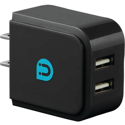 UBER 13112 2.4-Amp 2-Port USB Wall Charger (Black)