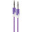 UBER 13228 3.5mm Audio Cable, 3ft (Purple)