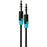 UBER 13233 3.5mm Audio Cable, 3ft (Black)