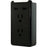 GE 13460 2-Outlet Wall Tap with 2 USB Ports & Eye Indicator