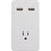 Ge 13471 1-outlet Wall Tap With 2 Usb Ports