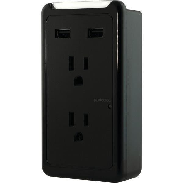 Ge 14504 2-outlet Tap With 2 Usb Ports