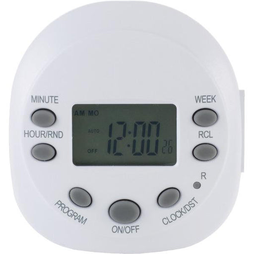 Ge 15154 7-day Random On-off 1-outlet Plug-in Digital Timer