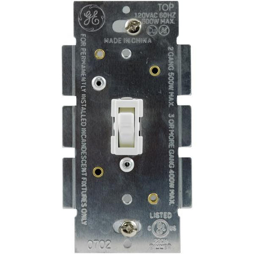 Ge 18025 Toggle-style On-off Dimmer