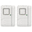 Ge 45115 Wireless Window Alarms, 2 Pk