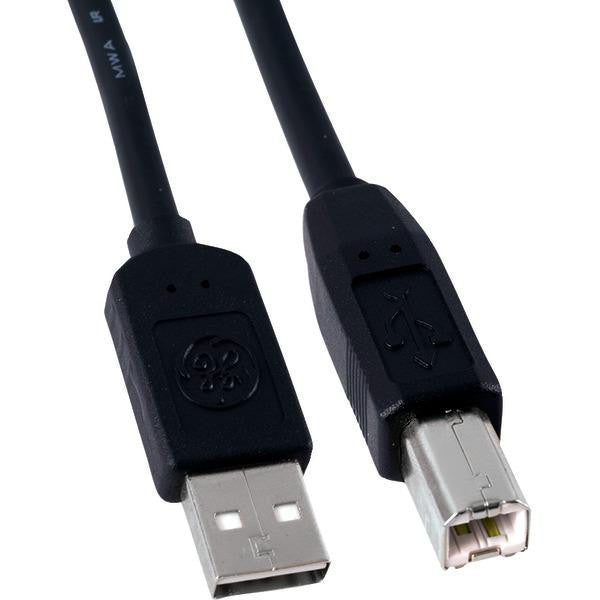 Ge 96243 A-male To B-male Usb 2.0 Cable (3 Ft)