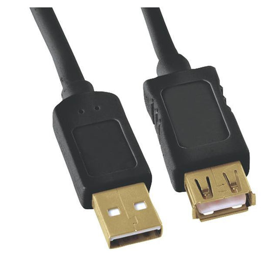 Ge Ho97837 A-male To A-female Usb 2.0 Cable (10ft)