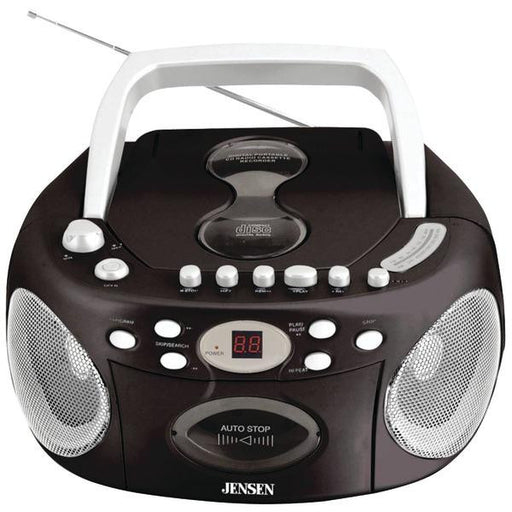 Jensen Cd-540 Portable Stereo Cd Player With Cassette & Am-fm Radio