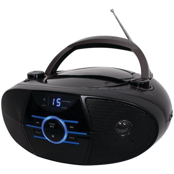 Jensen Cd-560 Portable Stereo Cd Player With Am-fm Stereo Radio & Bluetooth(r)