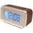 Jensen Jcr-232 Am-fm Dual Alarm Clock With Digital Retro Flip Display