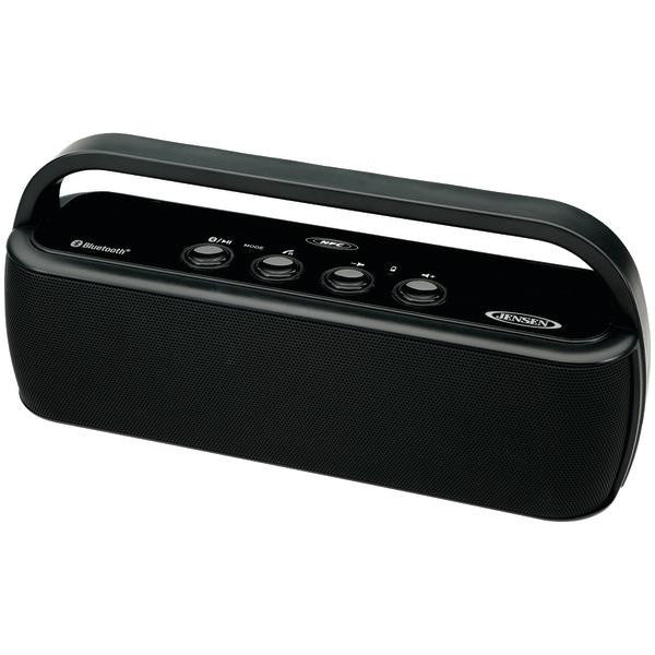 JENSEN SMPS-627-BK Bluetooth(R) Portable Wireless Stereo Speaker (Black)