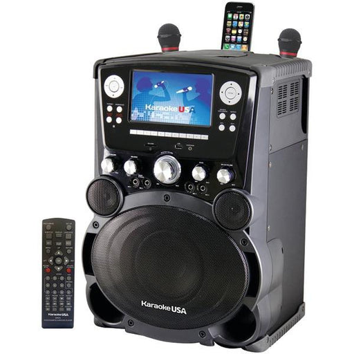 Karaoke Usa Gp975 Professional Dvd-cd+g-mp3+g Karaoke System With 7" Color Tft Display & Recording