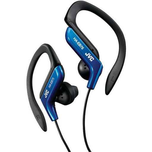 Jvc Haeb75a Ear-clip Headphones (blue)