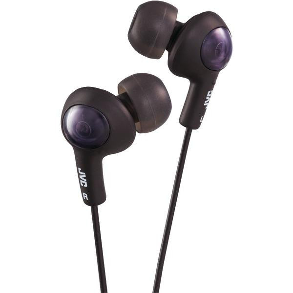 Jvc Hafr6b Gumy(r) Plus In-ear Earbuds With Remote & Microphone (black)