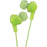 Jvc Hafr6g Gumy(r) Plus In-ear Earbuds With Remote & Microphone (green)