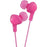 Jvc Hafr6p Gumy(r) Plus In-ear Earbuds With Remote & Microphone (pink)