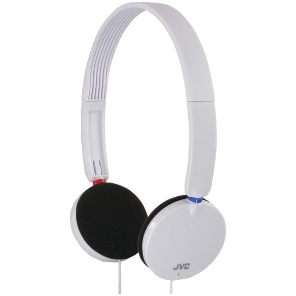 Jvc Has140w Lightweight On-ear Headband Headphones (white)