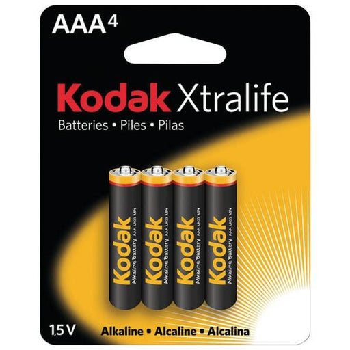 Kodak Xl3a4 Xtralife(tm) Alkaline Batteries (aaa; 4 Pk)