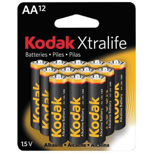 Kodak Xlaa12 Xtralife(tm) Alkaline Batteries (aa; 12 Pk)