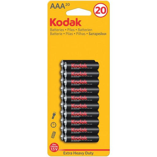 Kodak K3ahz-20 30937765 Extra Heavy-duty Carbon Zinc Batteries (aaa; 20 Pk)