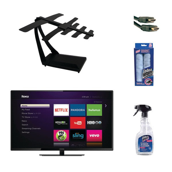 Proscan Plded4030a-e-rk 40" Smart Tv With, Naxa Naa-309, Axis 41202, Endust Clea