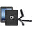 Ipad 3rd Gen-ipan 2 Kraken Ams Case In Black & Ipad Desktop-travel Stand