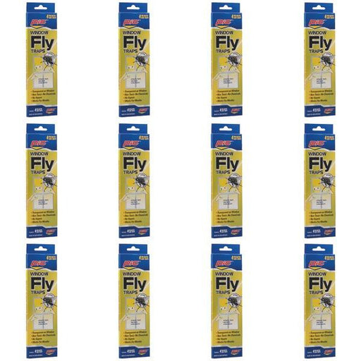 Pic Ftrp Window Fly Traps (12 Packs Of 4)