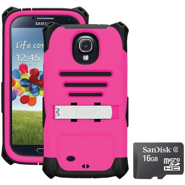 Trident S4 Kraken Case Pink With Scandisk Micro Sd 16gb