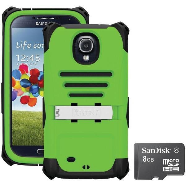 Trident S4 Kraken Case Green With Scandisk Micro Sd 8gb