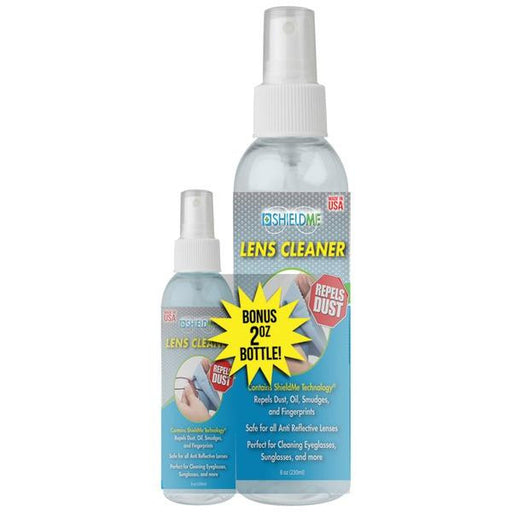 Shieldme 3030 Lens Cleaner, 8oz-2oz Combo