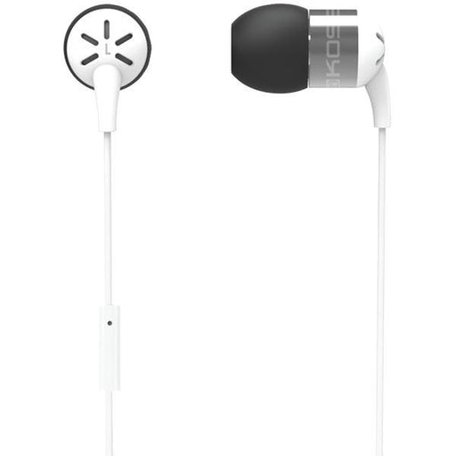 KOSS 189650 KEB25i Earbuds with Microphone (White)