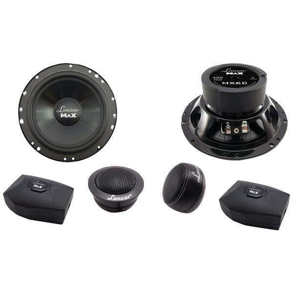 Lanzar Mx6c Max Series 6.5'''' 200-watt 2-way Component Speaker System