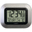 La Crosse Technology Ws-8115u-s Atomic Digital Wall Clock With Indoor-outdoor Temperature