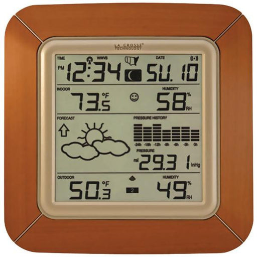 La Crosse Technology Ws-9057u-it-lc Wireless Forecast Station With Barometric Pressure & Moon Phas