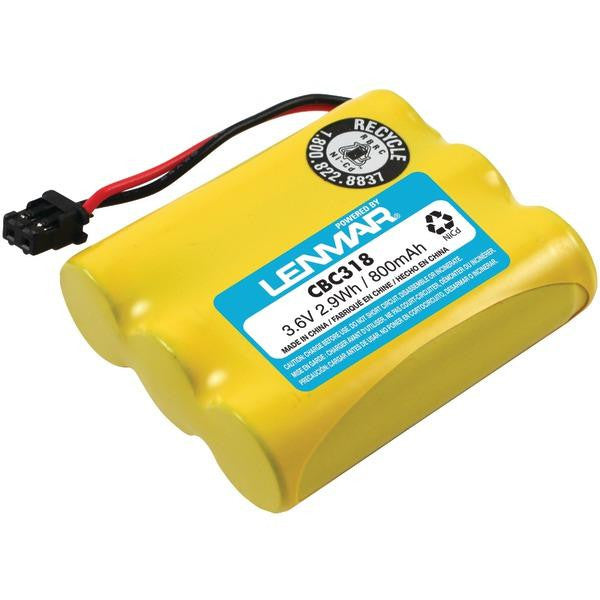 Lenmar Cbc318 Panasonic(r) Kx-tc Series & Uniden(r) Cxai5198, Dxai5188 & Dxai5588 Series Cordless