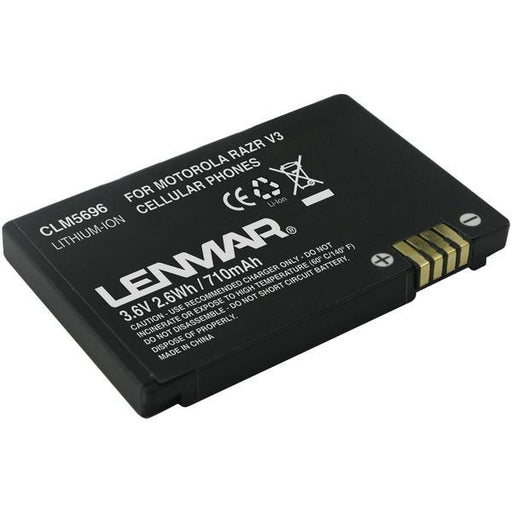 Lenmar Clm5696 Motorazr(r) V3 Series By Motorola(r) Cellular Phone Replacement Battery