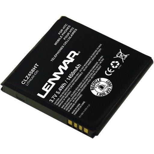 Lenmar Clz458ht Replacement Battery For Htc Evo 3d Cellular Phones