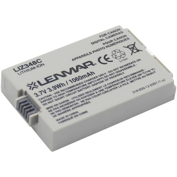 LENMAR LIZ348C Canon(R) BP-110 Replacement Camcorder Battery